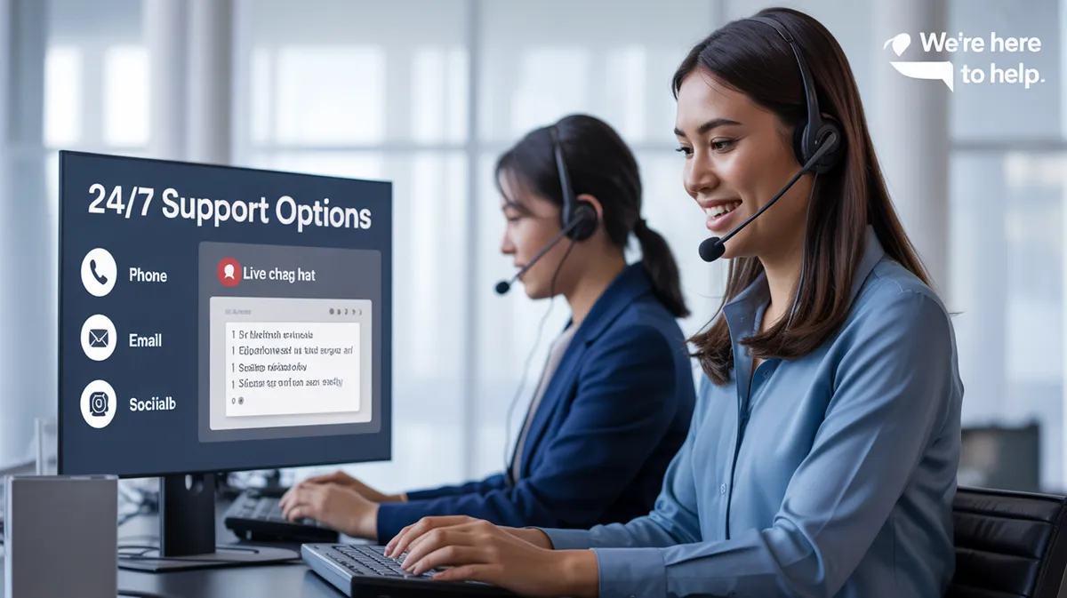 ทีมบริการลูกค้า UFARICH777 แสดงตัวแทนพร้อมให้บริการผ่านหลายช่องทาง